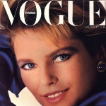 Achievement Christie Brinkley, shot by Bert Stern on the cover of Vogue Paris June-July 1983. of Christie Brinkley