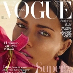 Achievement Adriana Lima on the cover of Vogue (España), May 2014. of Adriana Lima