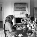 Photo from profile of George Bush