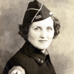 Achievement Agnes Keefe in American Legion Auxiliary Uniform  of Agnes Keefe