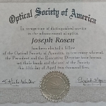 Photo from profile of Joseph Rosen