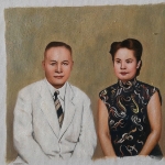 Tonjou Lun Hsi and Shih-Yung Duan - Grandparents of Edward Yang Hsi