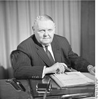 shef and colleague: Ludwig Erhard