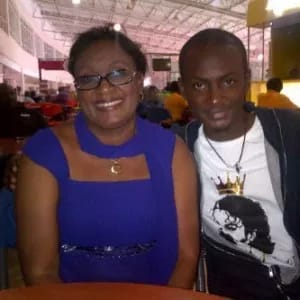 Mother: Rose Owoyi Idibia