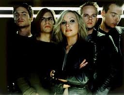 Band members: Lars-Olof Johansson, Bengt Lagerberg, Nina Persson, Magnus Sveningsson