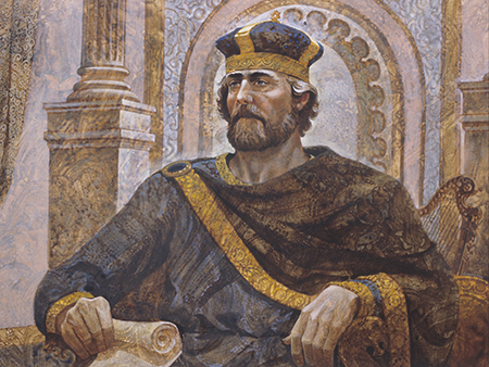 DAVID (King of Israel) (1037 B.C. — 967 B.C.), Israeli king | World