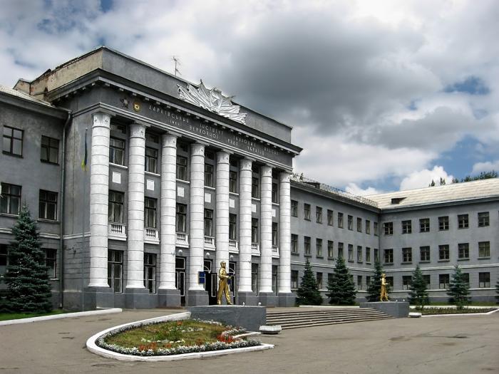 Education period of Yury Babkin in Kharkiv Guards Higher Tank Command School