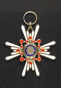 Grand Cordon of the Order of the Sacred Treasure (1941)