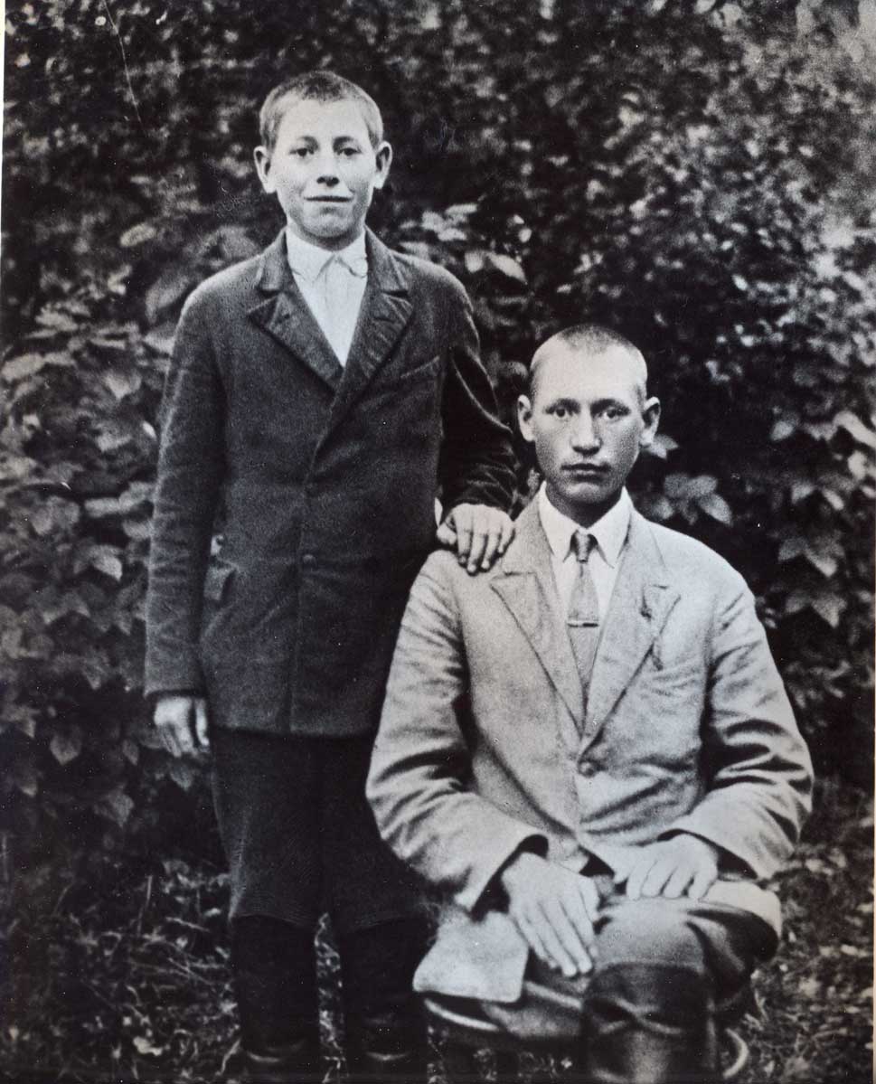 Education period of Pyotr Masherov in School in Moshkany