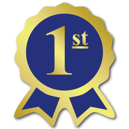 First place award