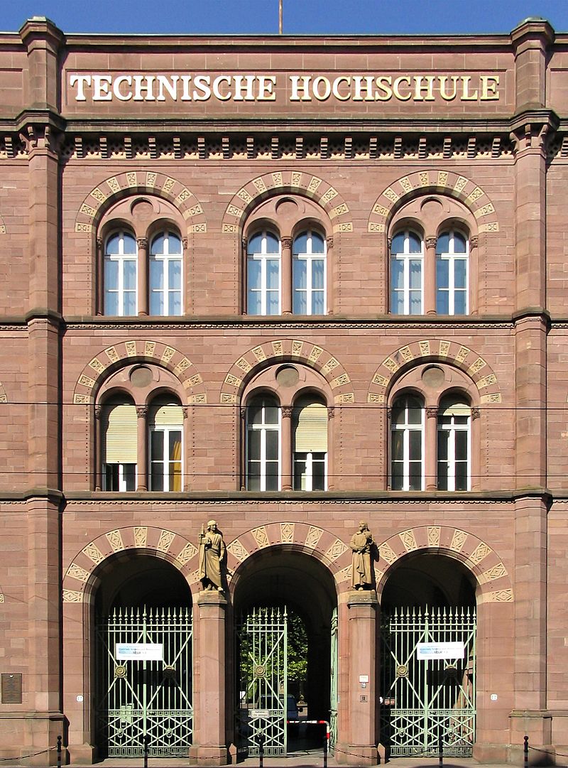 Education period of Beno Gutenberg in Technische Hochschule