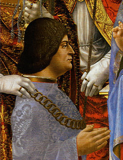 Son: Lodovico Sforza
