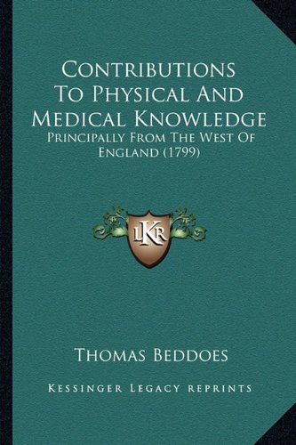 Thomas Beddoes (April 13, 1760 — February 24, 1808), English chemist