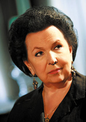 Wife: Galina Vishnevskaya