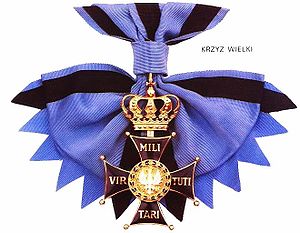 Order of Virtuti Militari, classes I, II, and V