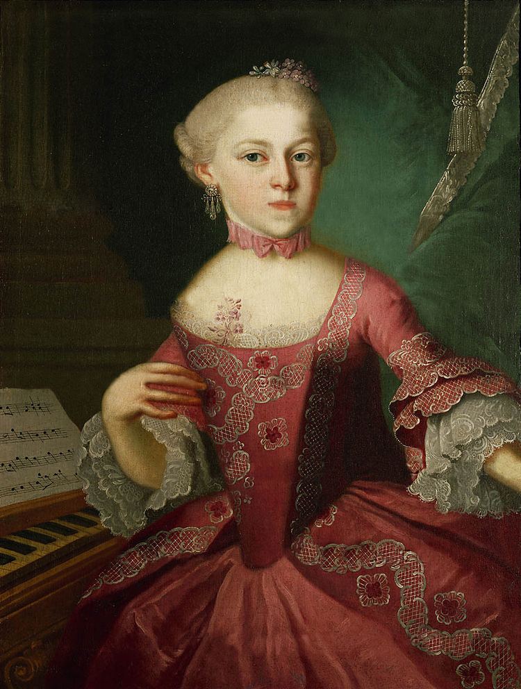 Sister: Maria Anna Walburga Ignatia Mozart