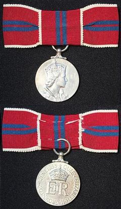 Queen Elizabeth II Coronation Medal
