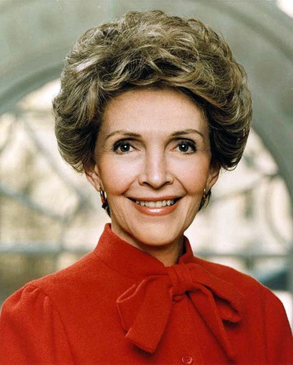Wife: Nancy Davis Reagan