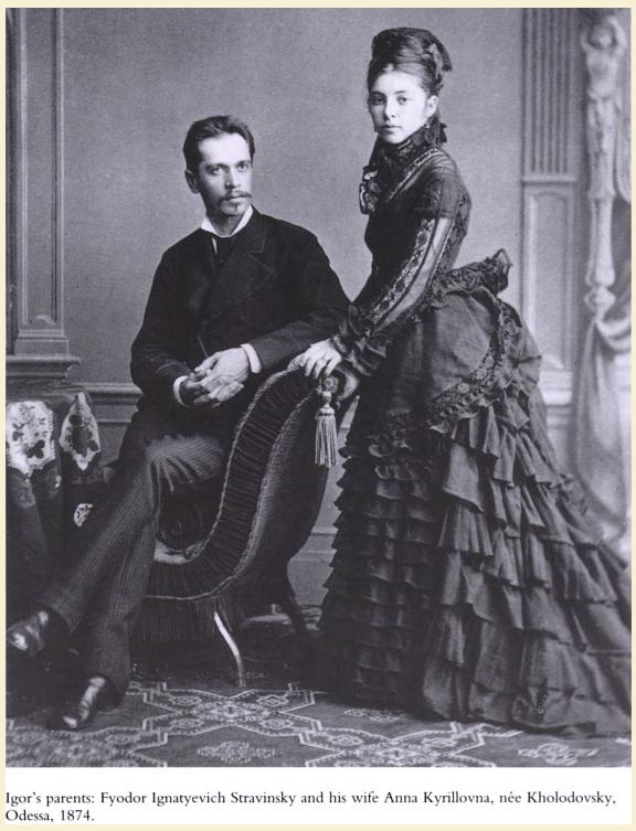 Mother: Anna Kholodovsky
