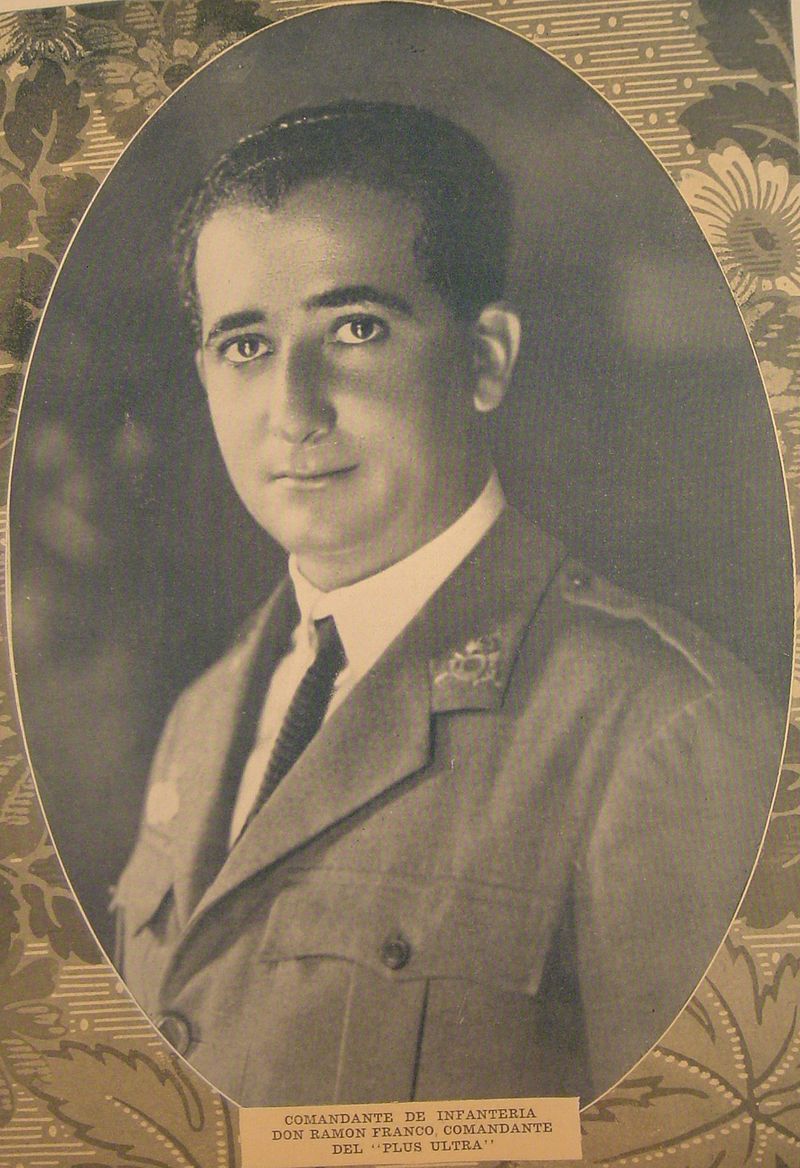 Brother: Ramón Franco Bahamonde 