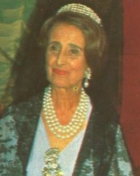 Wife: María del Carmen Polo y Martínez-Valdés, 1st Lady of Meirás 