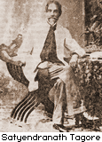 Brother (1842-1923): Satyendranath Tagore 