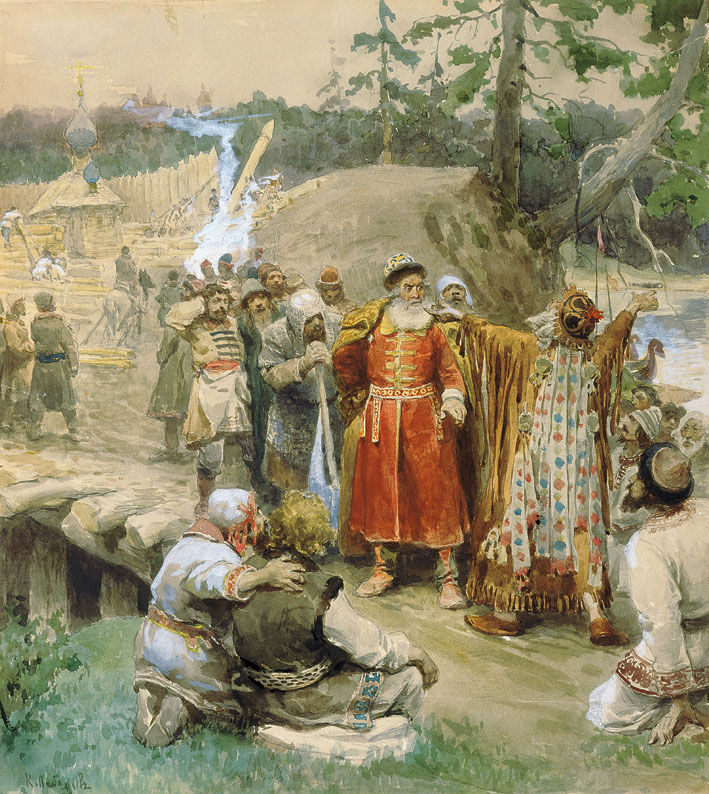 Klavdy Lebedev October 28 1852 October 4 1916 Russian