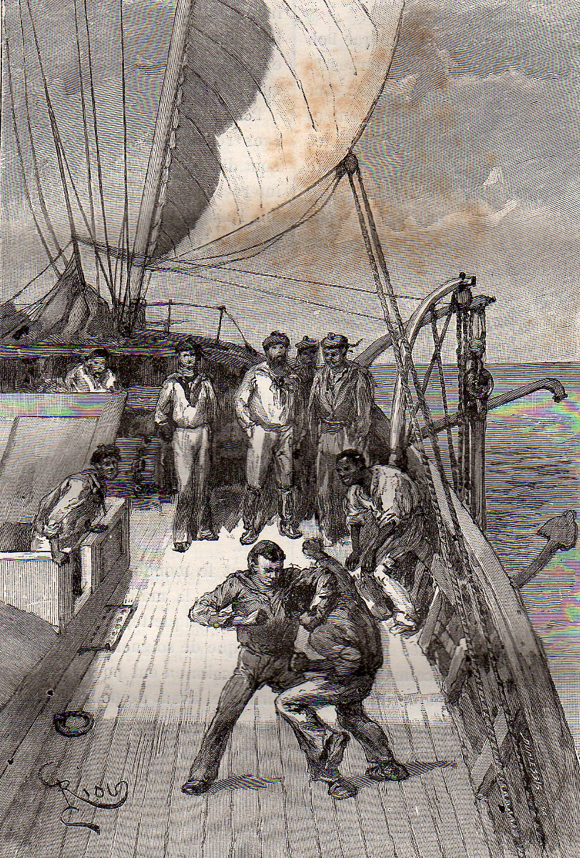 Captain Riou Édouard Riou (February 2, 1833 — January 27, 1900), France artist ...
