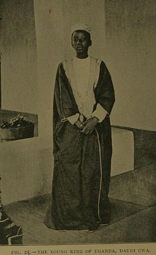 Daudi Chwa II Knight Commander of the Order of Street Michael and Saint George Knight Commander of the Order of the British Empire