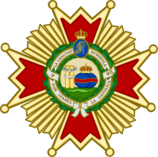 Cross of Knight Commander of the Order of Isabella the Catholic