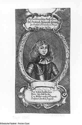 Friedrich Heinrich of Saxe-Zeitz-Pegau-Neustadt