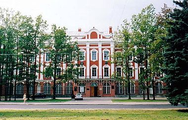 Education period of Aleksandr Prokhorov in Saint Petersburg State University