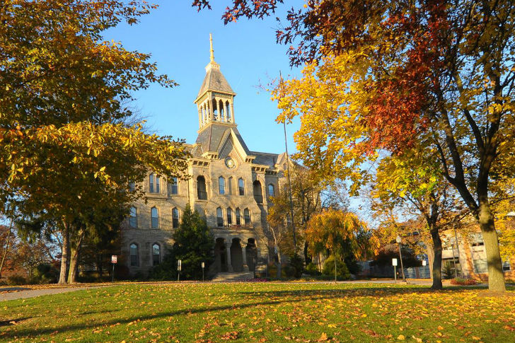 Education period of John Curry in Geneva College