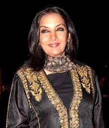 Wife: Shabana Azmi