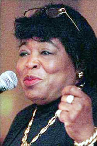 Spouse: Betty Shabazz