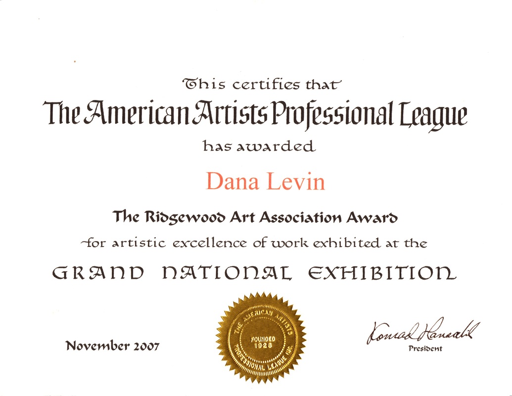 Ridgewod Art Association Award for Artistic Excellence