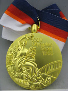 Gold Medal of the XXIV Summer Olympiad 1988 in Seul