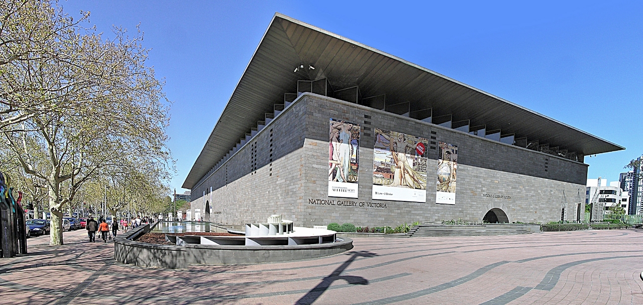 Education period of Fred Williams in National Gallery of Victoria Art School