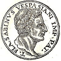 Father: Titus Flavius Sabinus