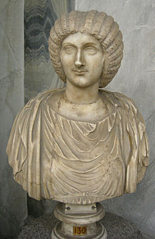2nd wife: Julia Domna