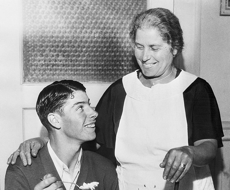 Mother: Rosalia (Mercurio) DiMaggio