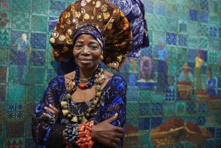 former wife: Nike Davies-Okundaye