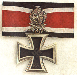 Knight's Cross of the Iron Cross with Oak Leaves, Swords and Diamonds