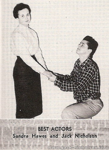 Education period of Jack Nicholson in Manasquan High School