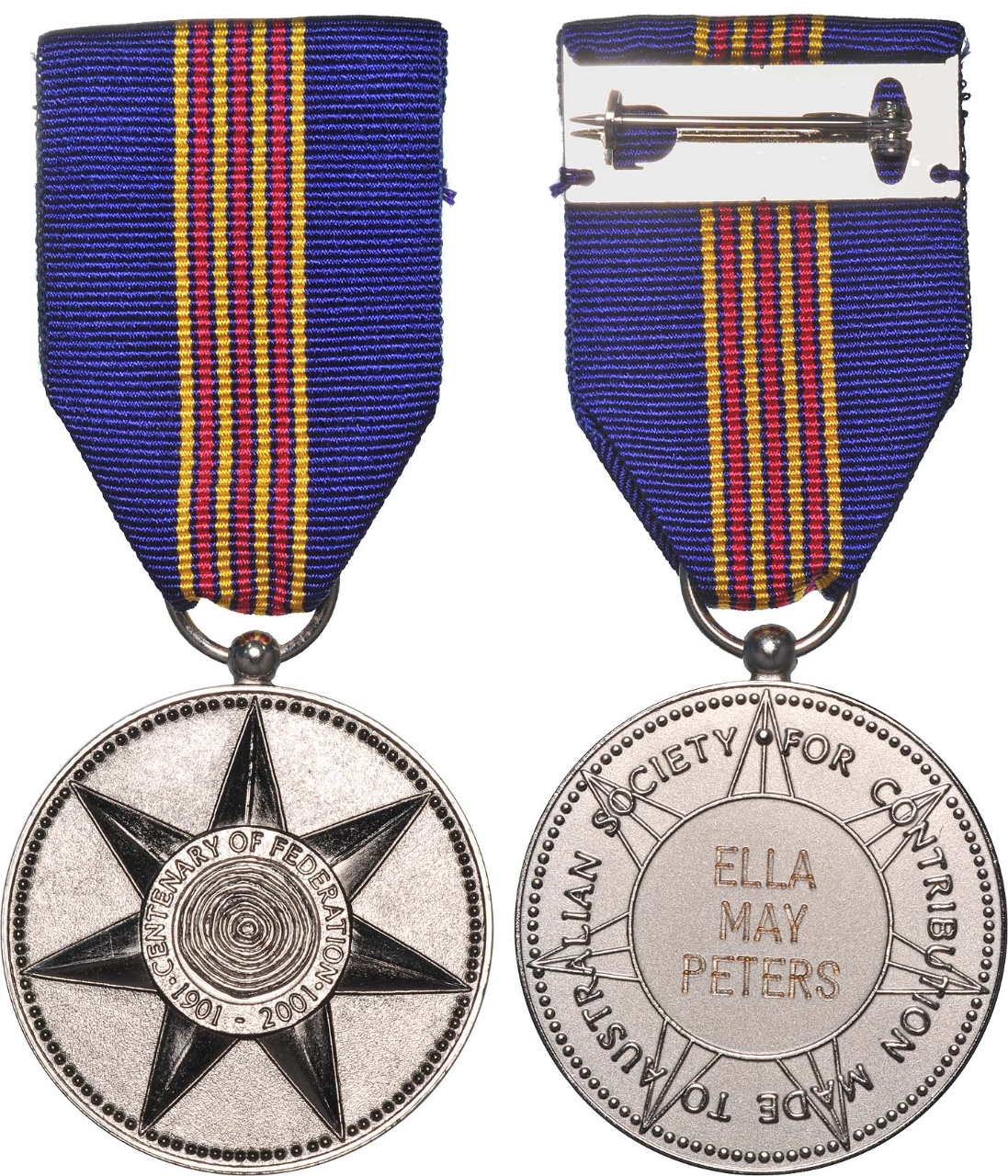 Centenary Medal for Service to Australian Society