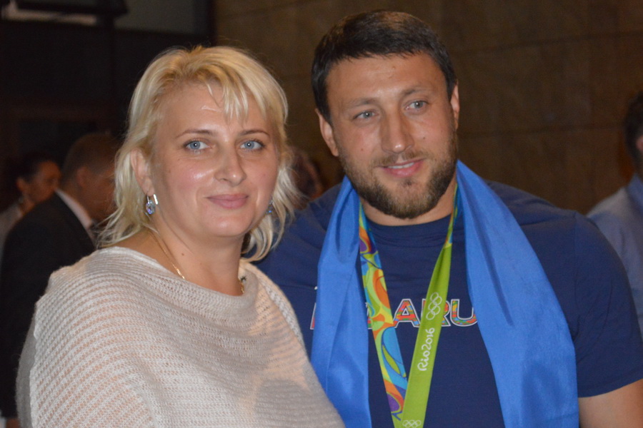 Wife: Olga nee Tarantaeva