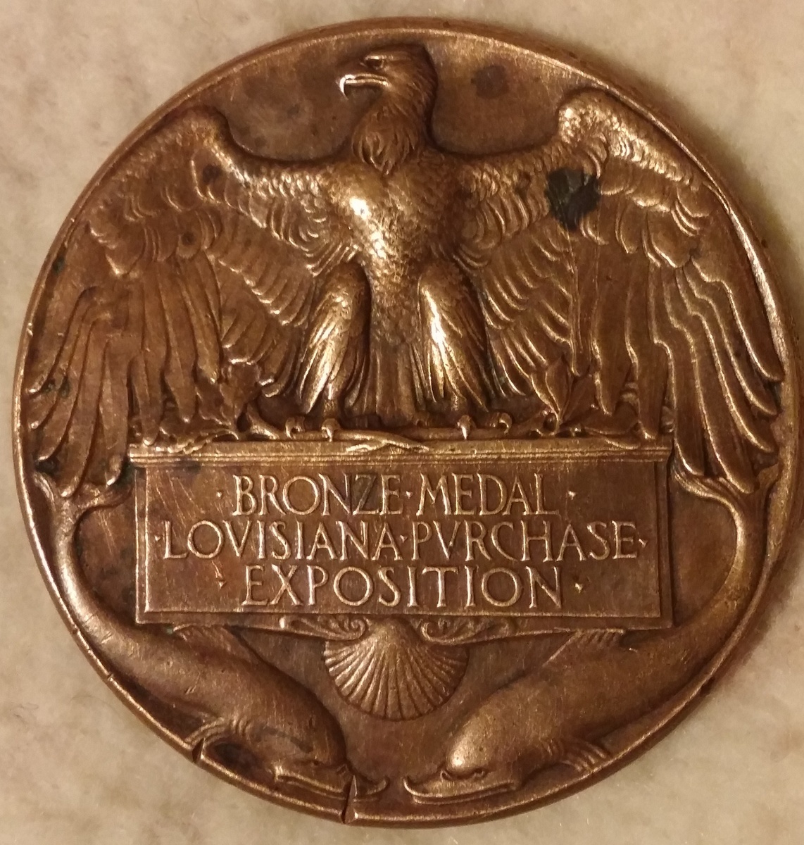 Louisiana Purchase Exposition Bronze Medal