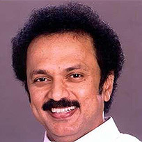 Half-brother: Muthuvel Karunanidhi Stalin  