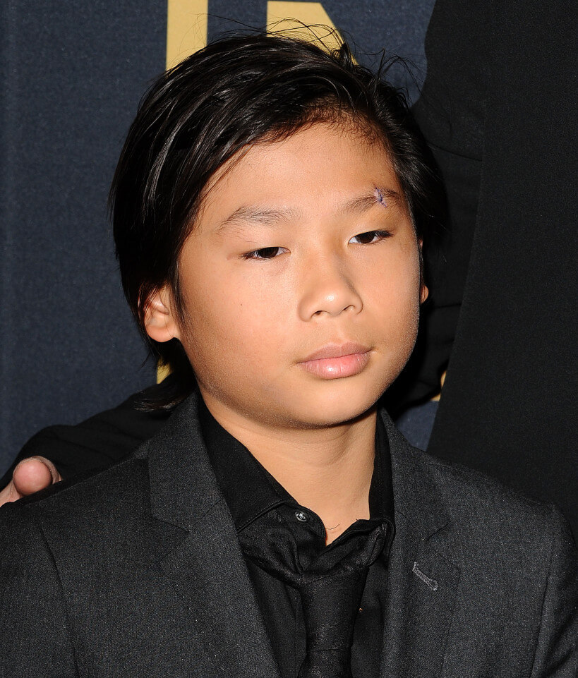 adopted son: Pax Thien Jolie-Pitt