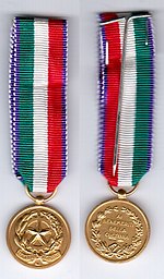 Gold Medal to the merit of Culture and Art